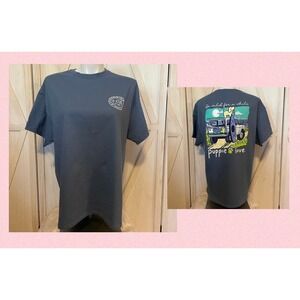 NEW NWT Puppy Puppie Love Go Wild for a While Jeep Beach T-Shirt XL X-Large